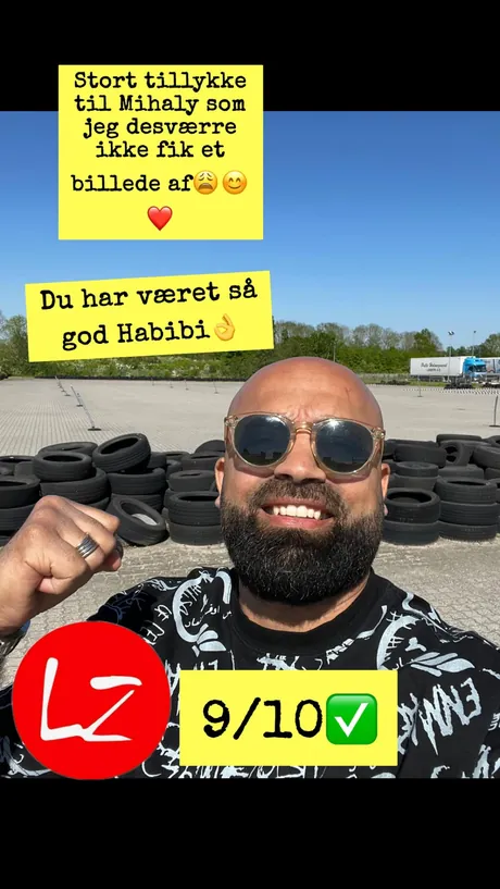 MC-elev har bestået køreprøven hos LZ Køreskole